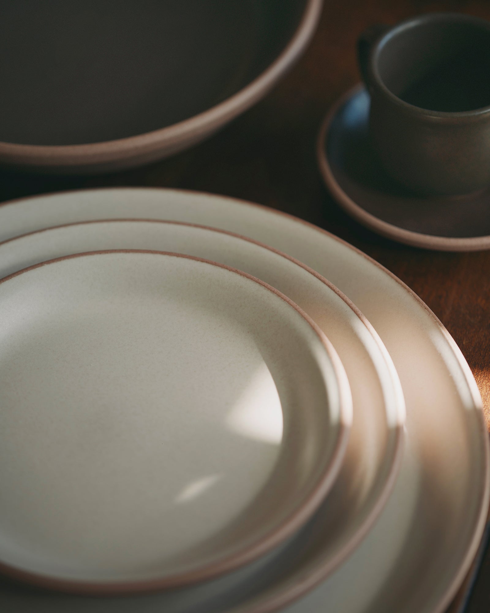 素材の風合いが生み出す表情