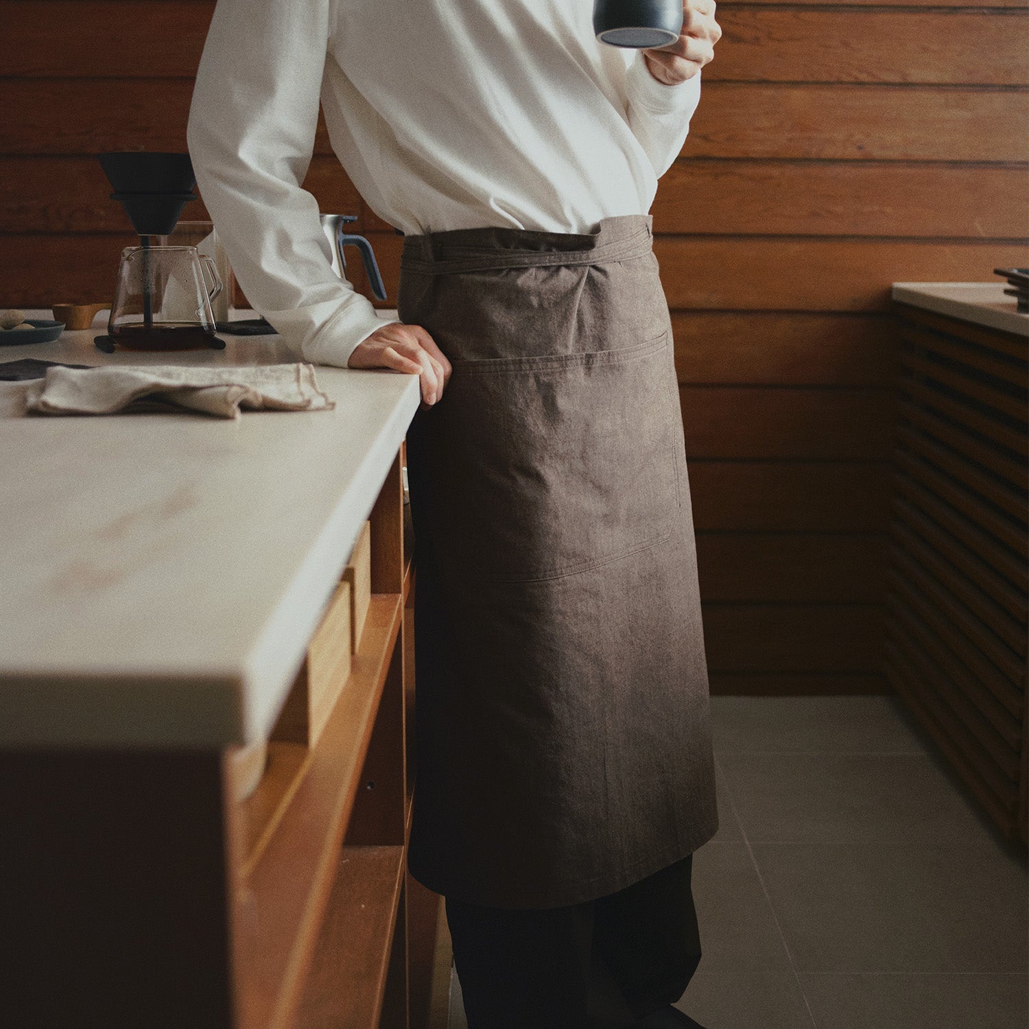 FUTO ハーフエプロン SCO – KINTO