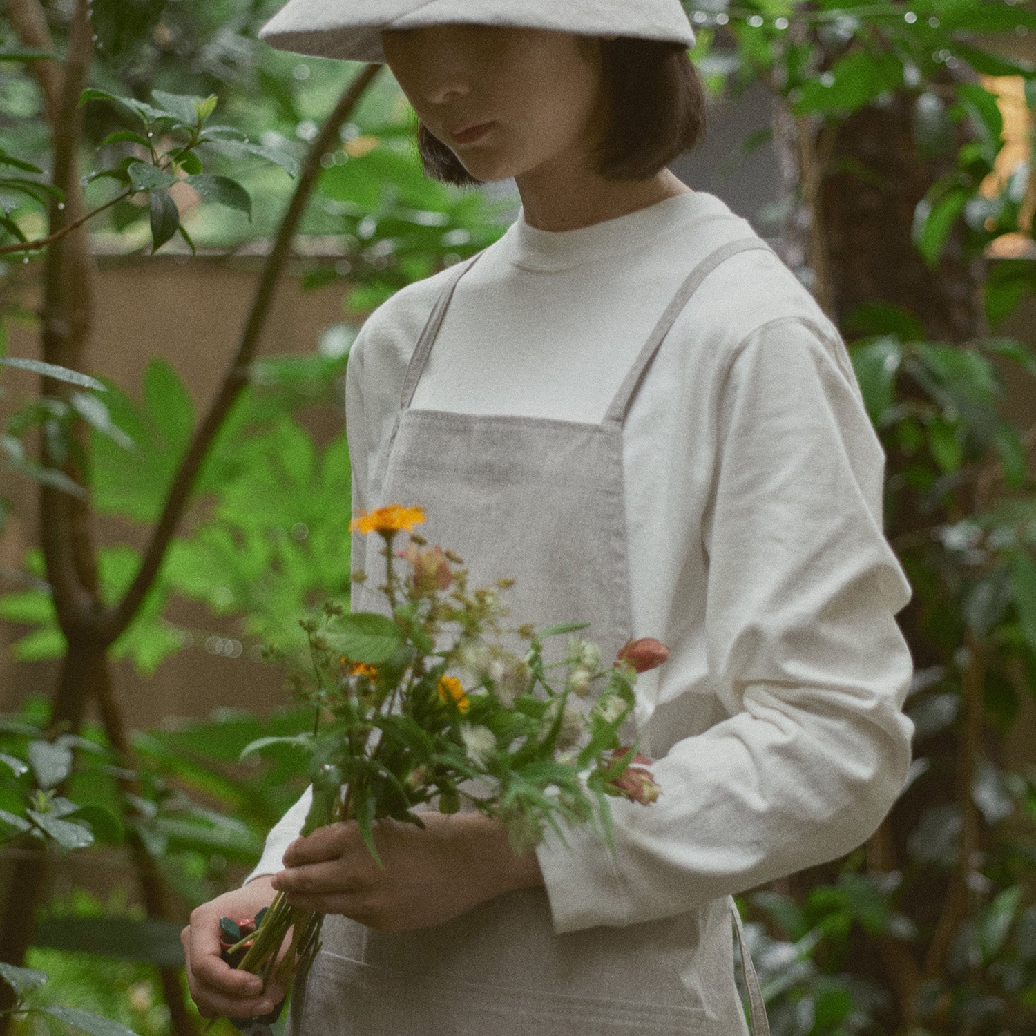 【オフホワイト（15）】ロングスリーブカットソー バンブーロングスリーブカットソー(Tシャツ/カットソー)｜トップス