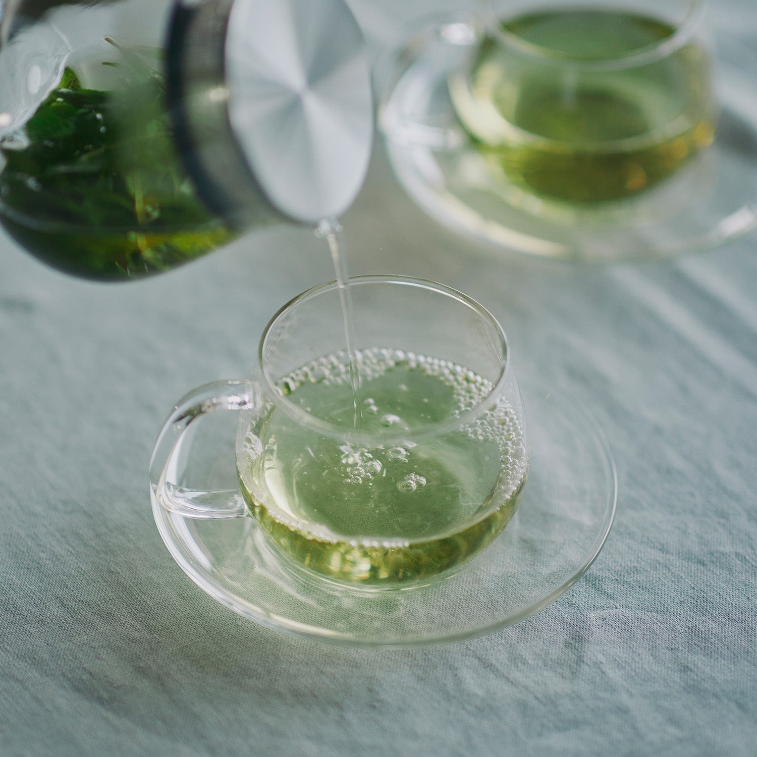 UNITEA カップ&ソーサー 350ml ガラス – KINTO